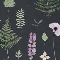 Herbarium Heather Ebony Curtain Tie Backs